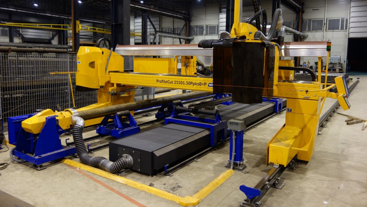 Versatility in structural jobs - 3D cutting solutions for steel constructions